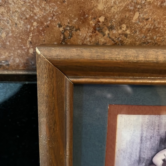 Americana picture w/ bear, baskets and flag - Picture 3 of 4